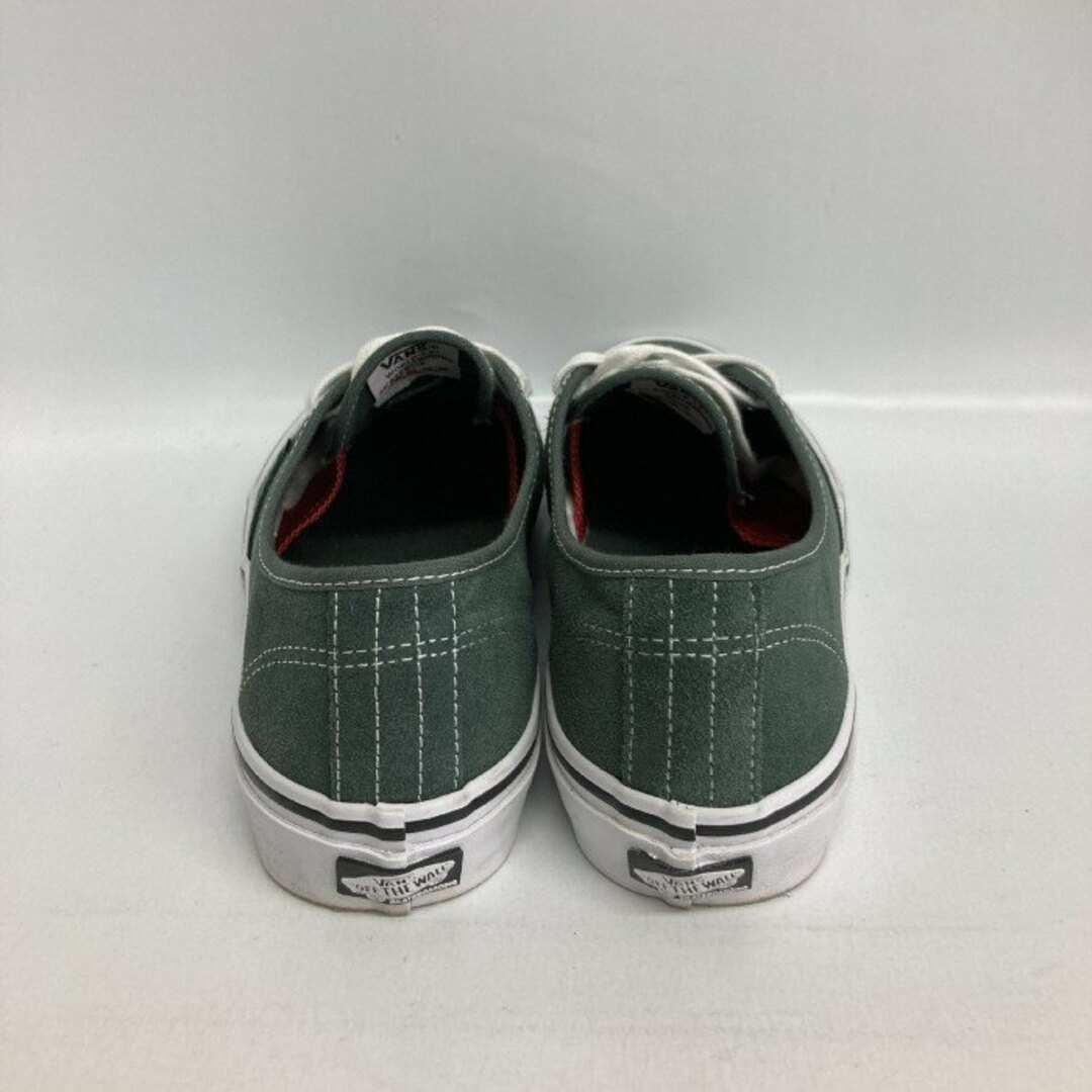 VANS(ヴァンズ)の★VANS ヴァンズ SKATEBOADING POPCUSH AUTHENTIC スウェードスニーカー グリーン size26.5cm メンズの靴/シューズ(スニーカー)の商品写真