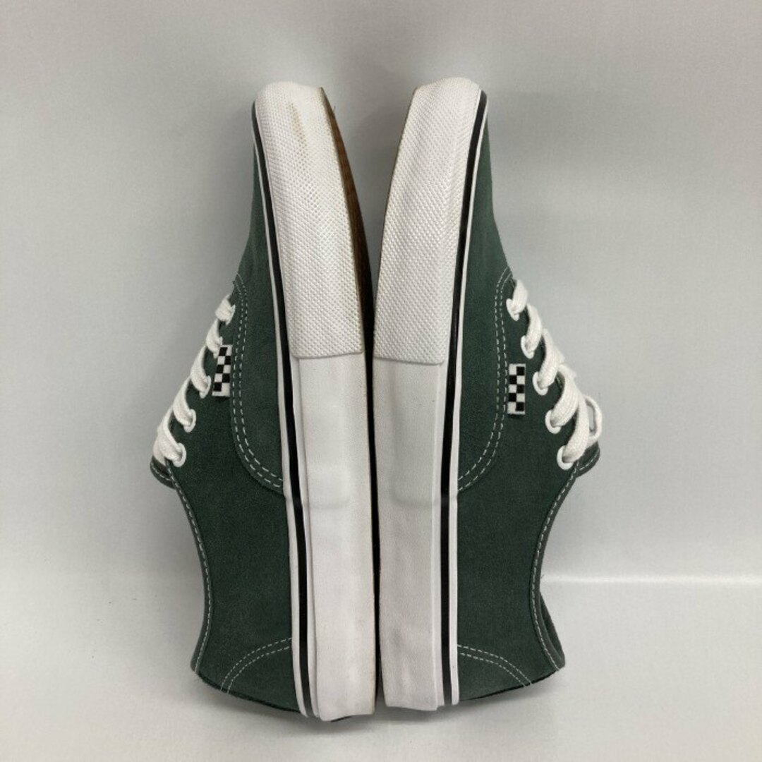 VANS(ヴァンズ)の★VANS ヴァンズ SKATEBOADING POPCUSH AUTHENTIC スウェードスニーカー グリーン size26.5cm メンズの靴/シューズ(スニーカー)の商品写真