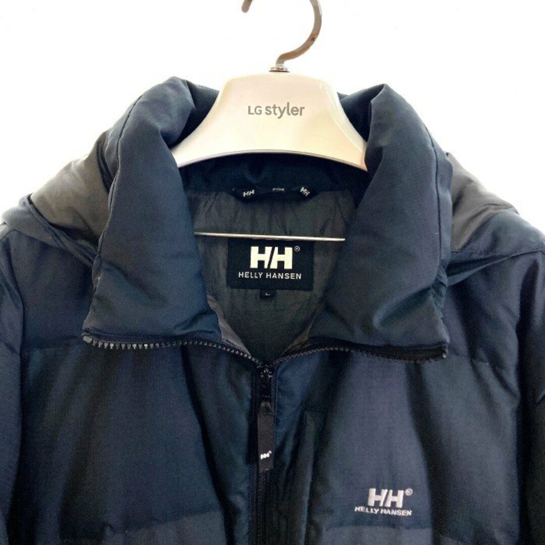 HELLY HANSEN(ヘリーハンセン)の★HELLY HANSEN ヘリー ハンセン フーデッド ダウンジャケット HV12654 ブラック Size L メンズのジャケット/アウター(ダウンジャケット)の商品写真