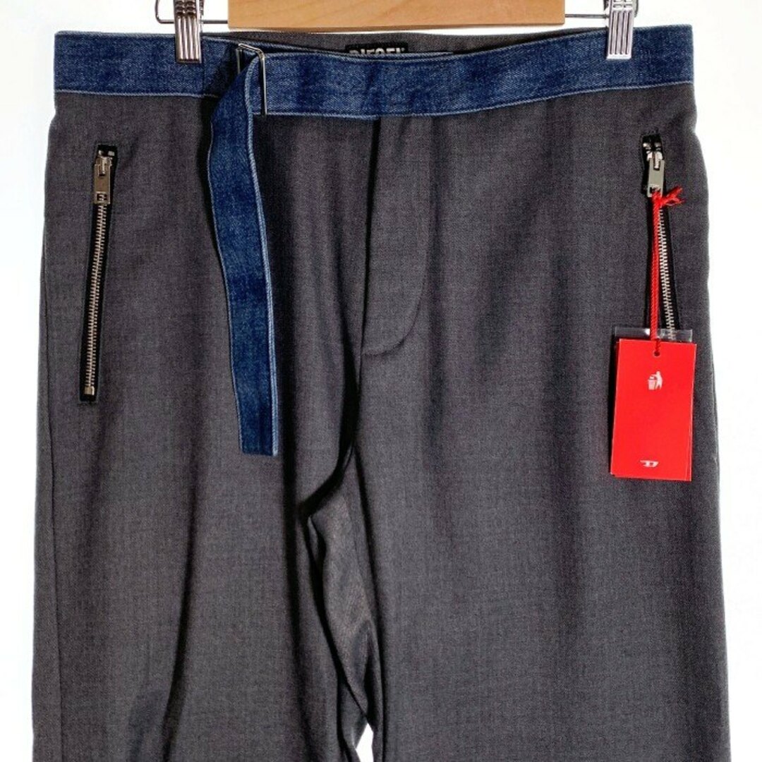 DIESEL(ディーゼル)のDIESEL ディーゼル P-GOLD-A PANTALONI パンタロン グレー デニム Size 48 メンズのパンツ(その他)の商品写真