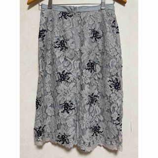 トッコクローゼット(TOCCO closet)のtooco closet 総レースタイトスカート Mサイズ タグ付(ひざ丈スカート)