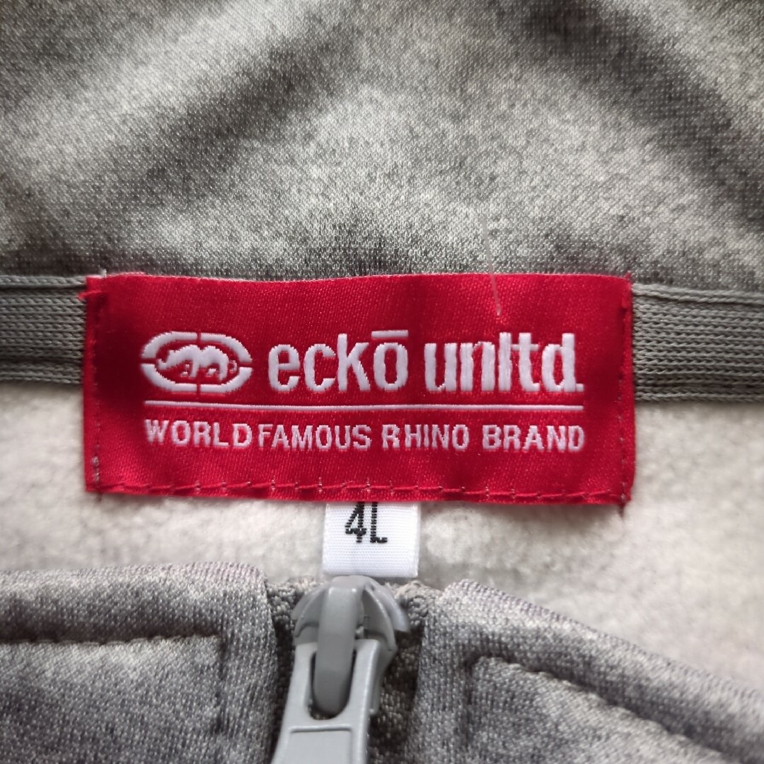 ECKŌ UNLTD（ECKO UNLTD）(エコーアンリミテッド)の大きいサイズ ecko 裏起毛トラックジャケット 4L メンズのジャケット/アウター(その他)の商品写真