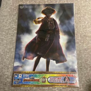 バンプレスト(BANPRESTO)の一番くじ　ワンピースアニメ15周年感謝祭　クリアポスターセット(ポスター)