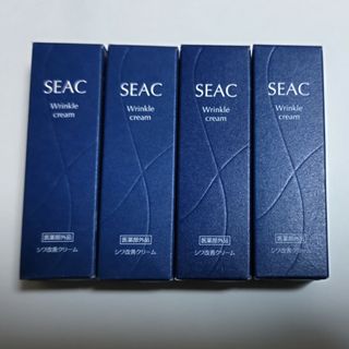 セタガヤシゼンショクヒン(SETAGAYASHIZENSYOKUHIN)のSEAC シークシワ改善クリーム　13g×4個セット(フェイスクリーム)