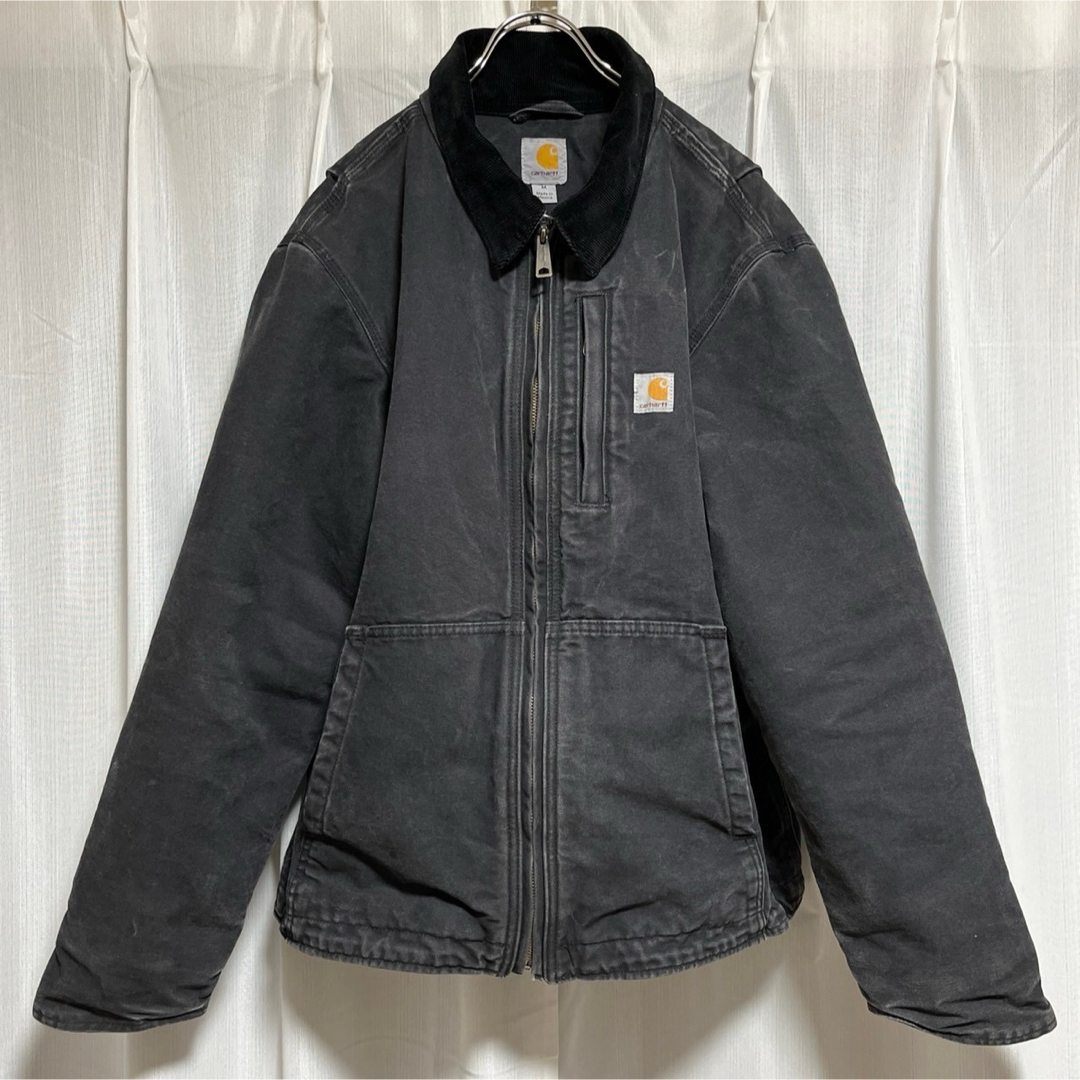 carhartt(カーハート)の【鬼フェード】雰囲気抜群 Carhartt カーハート ブルゾン ブラック M メンズのジャケット/アウター(ブルゾン)の商品写真