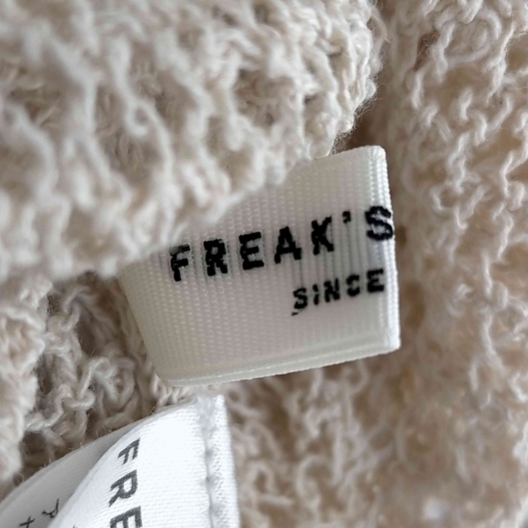 FREAK'S STORE(フリークスストア)のFREAKS STORE(フリークスストア) タンク付きショートメッシュニット レディースのトップス(ニット/セーター)の商品写真