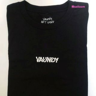 Vaundy ロゴTシャツ ロゴ Tシャツ ロングロゴTシャツ ブラック 黒(Tシャツ/カットソー(半袖/袖なし))