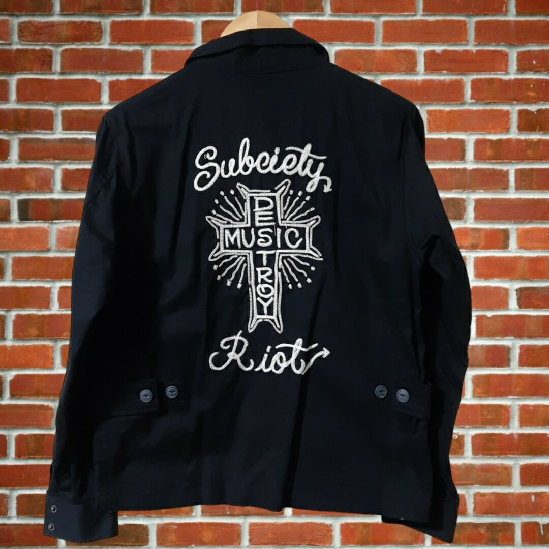 Subciety(サブサエティ)のSubciety サブサエティ ライダースジャケット スイングトップ ドリズラー メンズのジャケット/アウター(ブルゾン)の商品写真