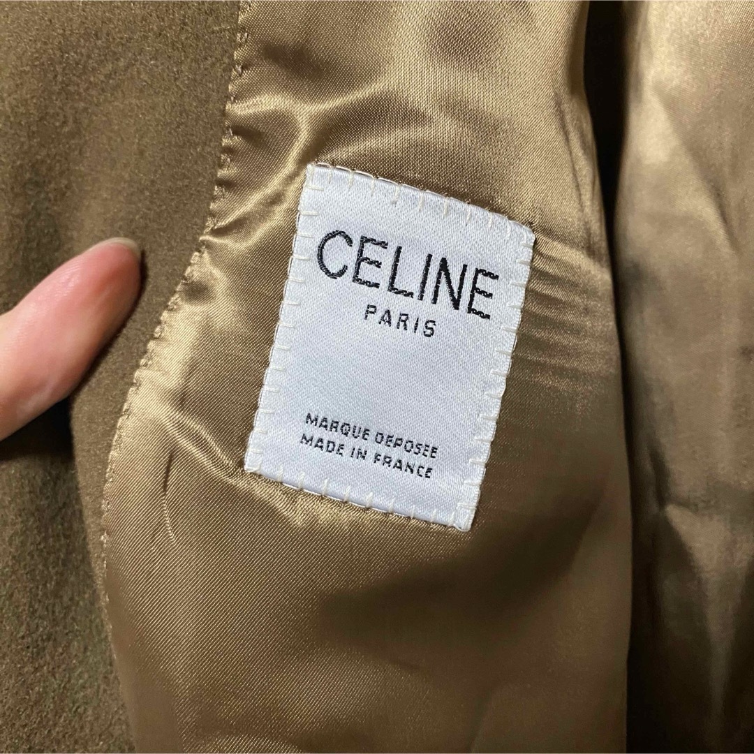 celine(セリーヌ)の【CELINE】カシミヤ ダブルチェスターコート メンズのジャケット/アウター(チェスターコート)の商品写真