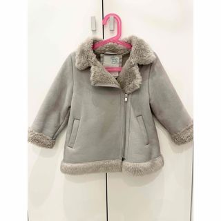 ザラキッズ(ZARA KIDS)のZARA kids コート　グレー(コート)