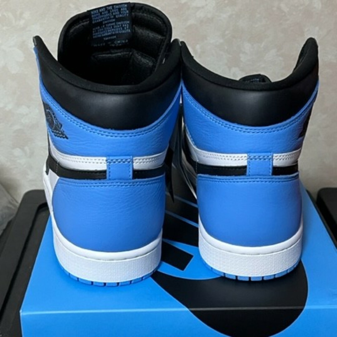 Jordan Brand（NIKE）(ジョーダン)のエアジョーダン1 レトロ ハイ OG "ユニバーシティブルー/UNC トゥ" メンズの靴/シューズ(スニーカー)の商品写真