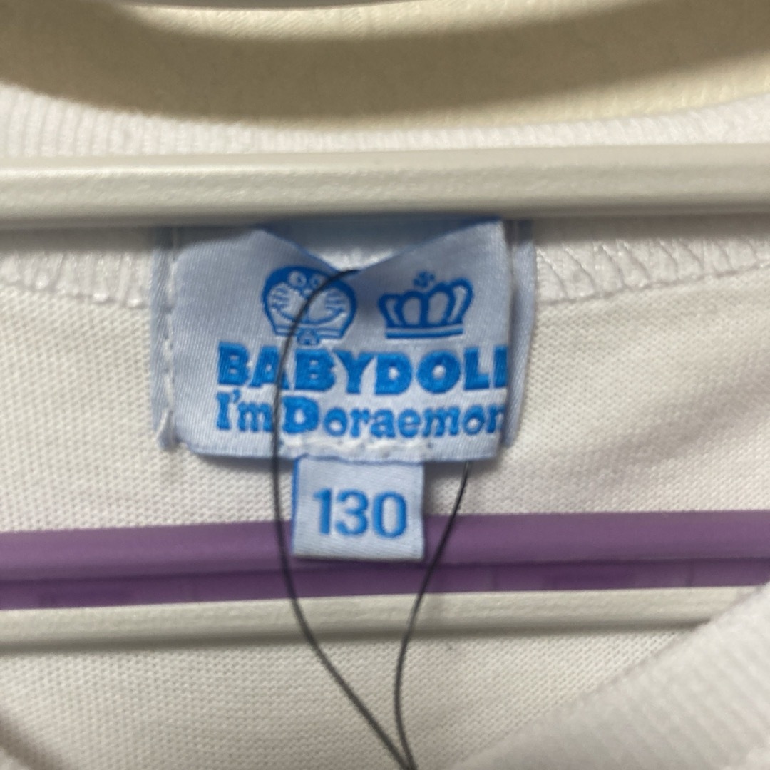 BABYDOLL(ベビードール)の☆未使用☆ ベビードール　ドラえもん　 ロンT   130    長袖Tシャツ キッズ/ベビー/マタニティのキッズ服男の子用(90cm~)(Tシャツ/カットソー)の商品写真