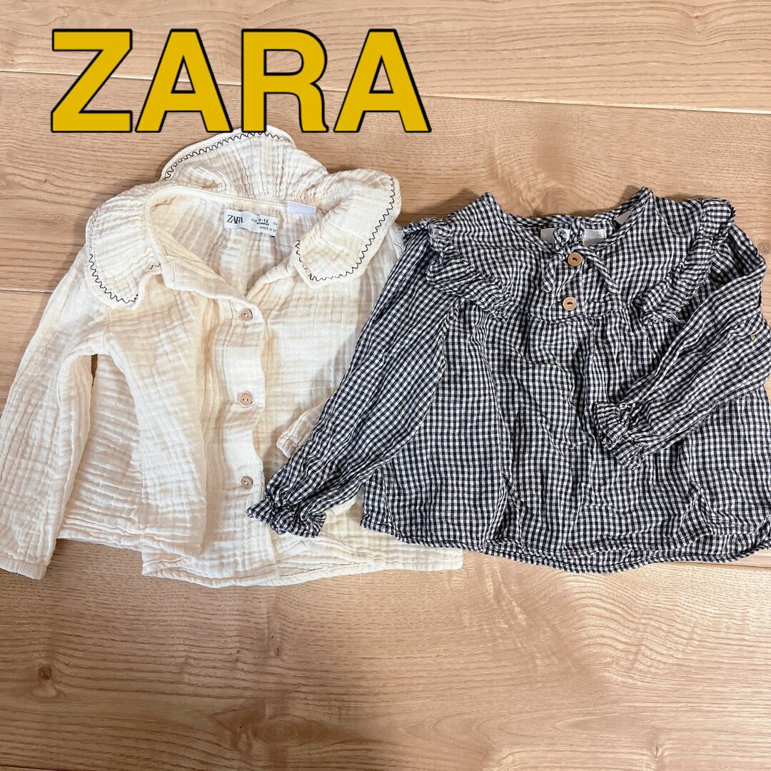 ZARA KIDS(ザラキッズ)のZARA 2着 キッズ/ベビー/マタニティのベビー服(~85cm)(シャツ/カットソー)の商品写真