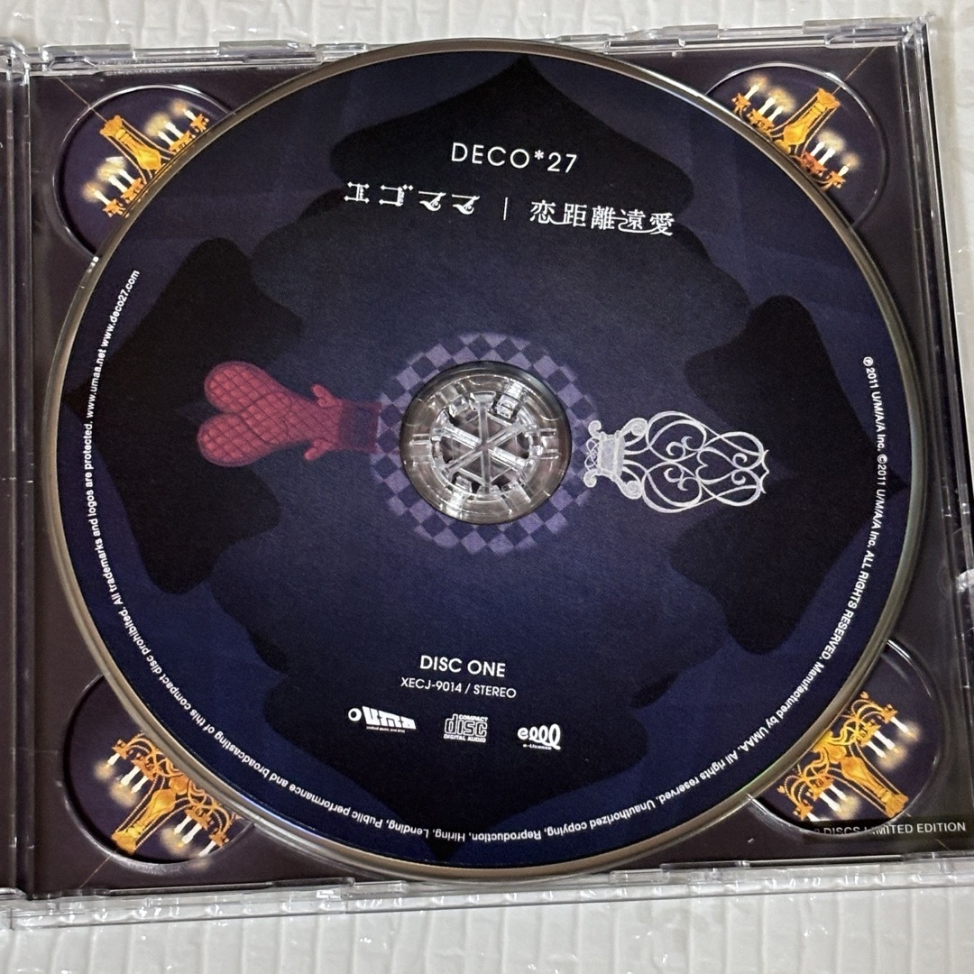 アニメ系CD DECO*27 / エゴママ[DVD付限定盤] エンタメ/ホビーのCD(アニメ)の商品写真