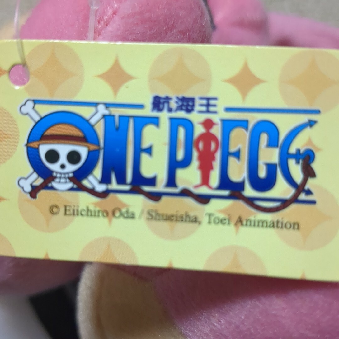 ONE PIECE　チョッパー耳あて　ピンク エンタメ/ホビーのおもちゃ/ぬいぐるみ(キャラクターグッズ)の商品写真