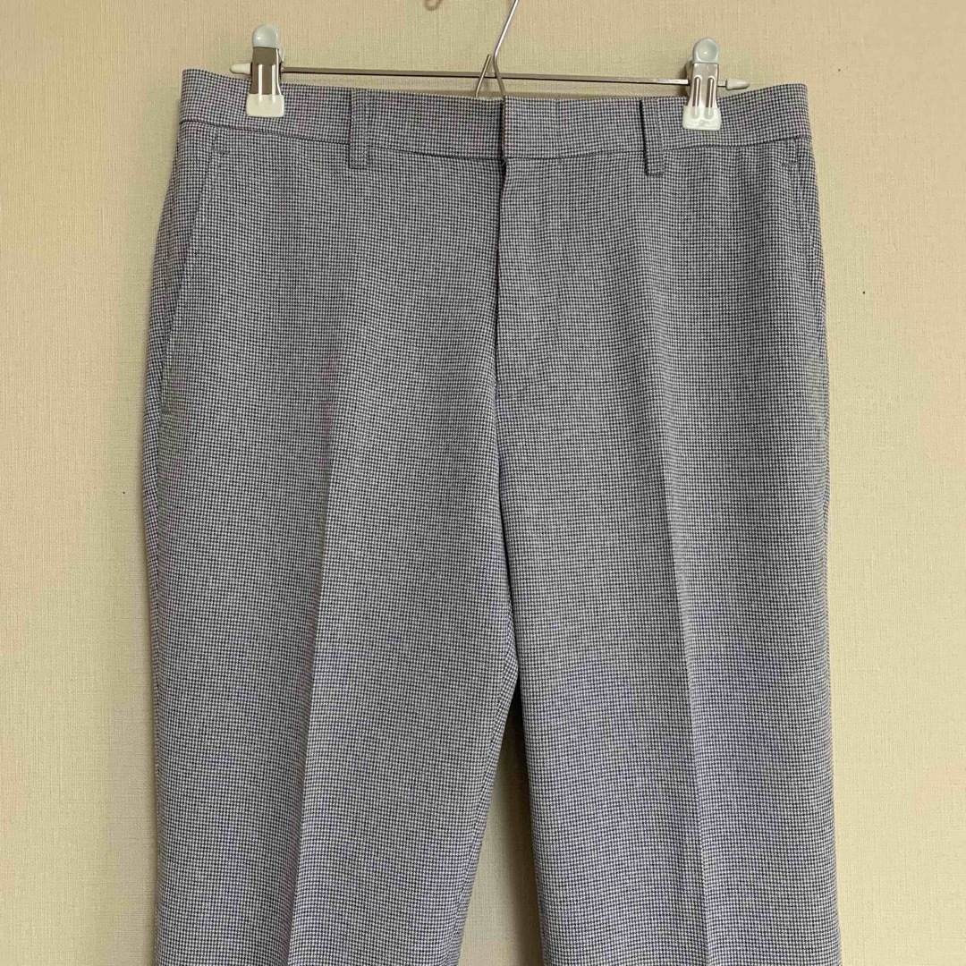 青山(アオヤマ)のアーバンセッター  美品 76 メンズ パンツ スラックス 格子柄 薄手 春 夏 メンズのパンツ(スラックス)の商品写真