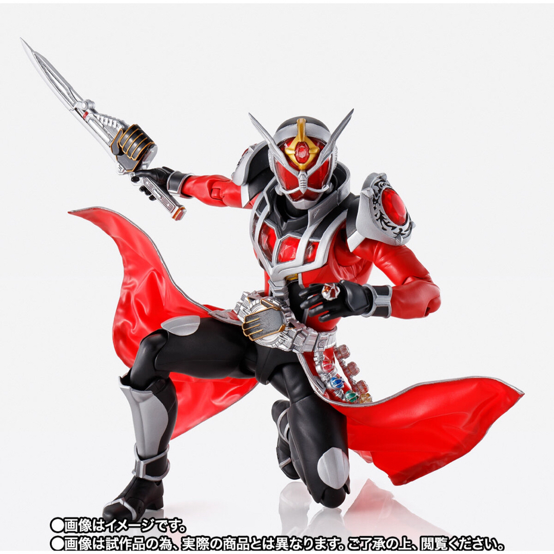 BANDAI(バンダイ)の【新品未開封】真骨彫製法 仮面ライダーウィザード フレイムドラゴン エンタメ/ホビーのフィギュア(特撮)の商品写真