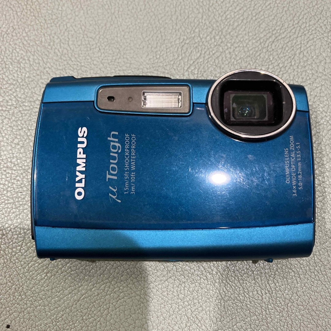 OLYMPUS コンパクトデジタルカメラ ミュー ミューTOUGH-3000 B スマホ/家電/カメラのカメラ(コンパクトデジタルカメラ)の商品写真