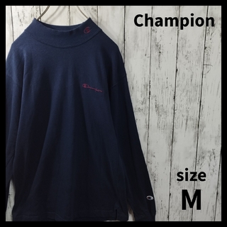 チャンピオン(Champion)の【Champion】Mock Neck Long Sleeve Tee　D448(Tシャツ/カットソー(七分/長袖))