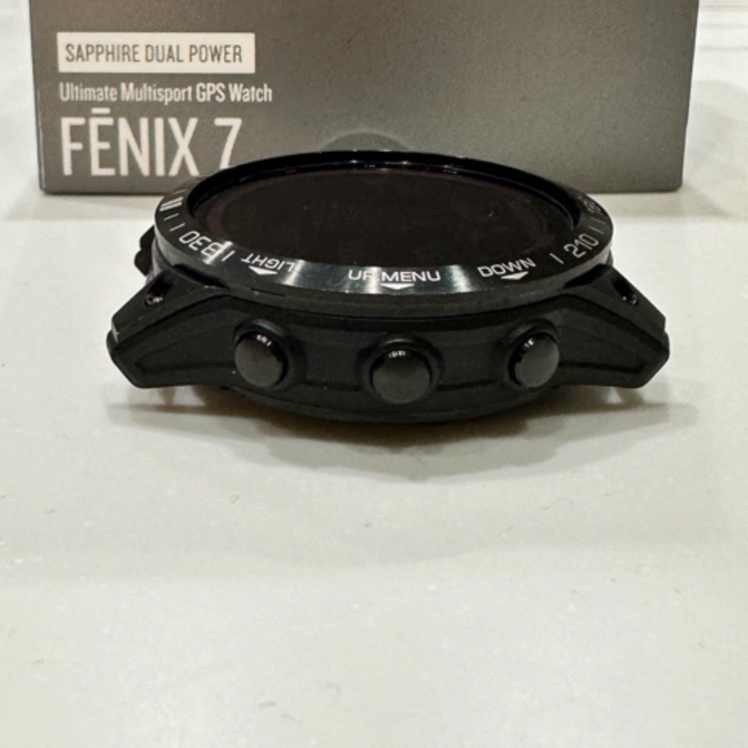 GARMIN(ガーミン)のGARMIN FENIX 7 SAPPHIRE DUAL POWER TI スマホ/家電/カメラのスマートフォン/携帯電話(その他)の商品写真