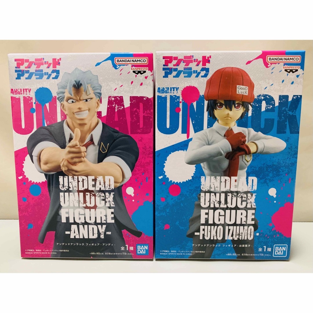 アンデッドアンラック フィギュア アンディ 出雲風子 2点セット | フリマアプリ ラクマ