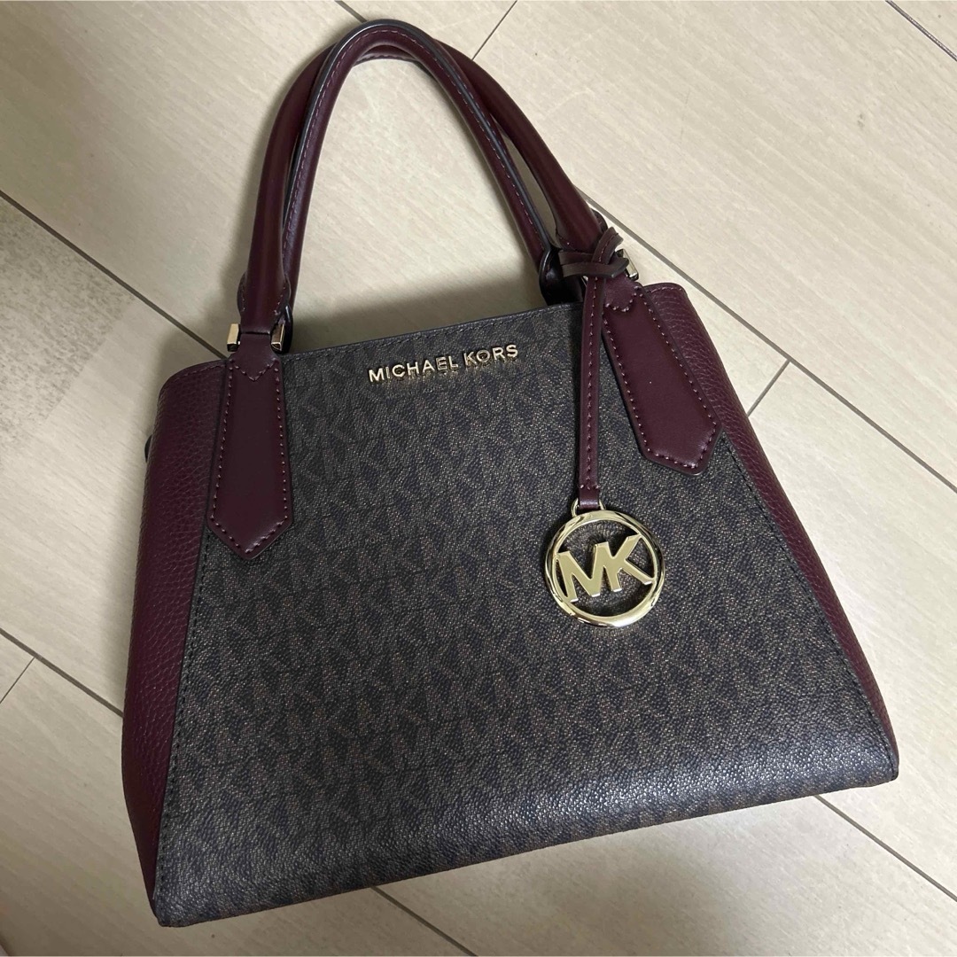 Michael Kors(マイケルコース)のマイケルコース ハンドバッグ ボルドー レディースのバッグ(ハンドバッグ)の商品写真