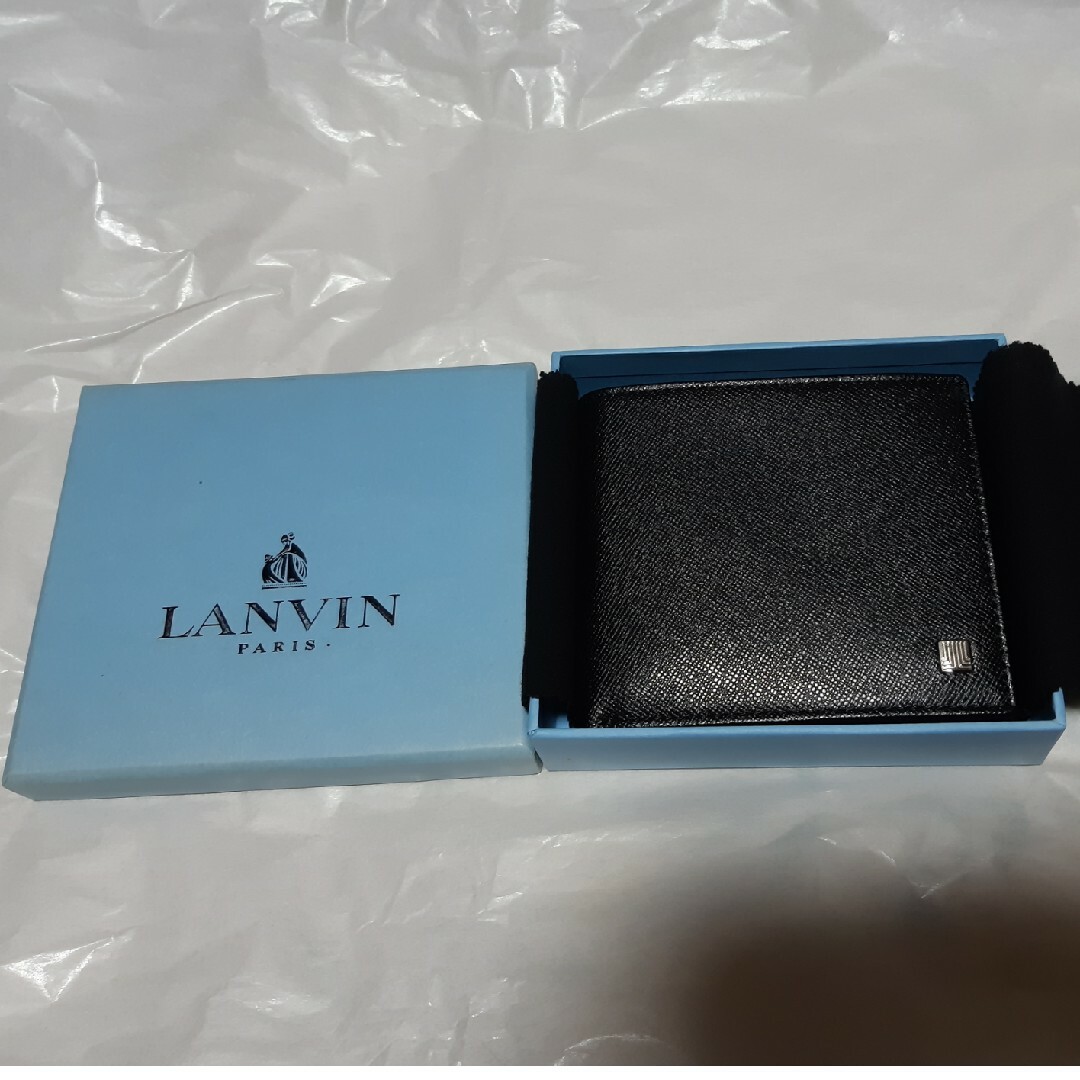 LANVIN(ランバン)のLANVIN　二つ折り財布 メンズのファッション小物(折り財布)の商品写真