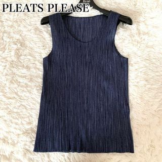 PLEATS PLEASE ISSEY MIYAKE - 極美品✨プリーツプリーズ タンクトップ