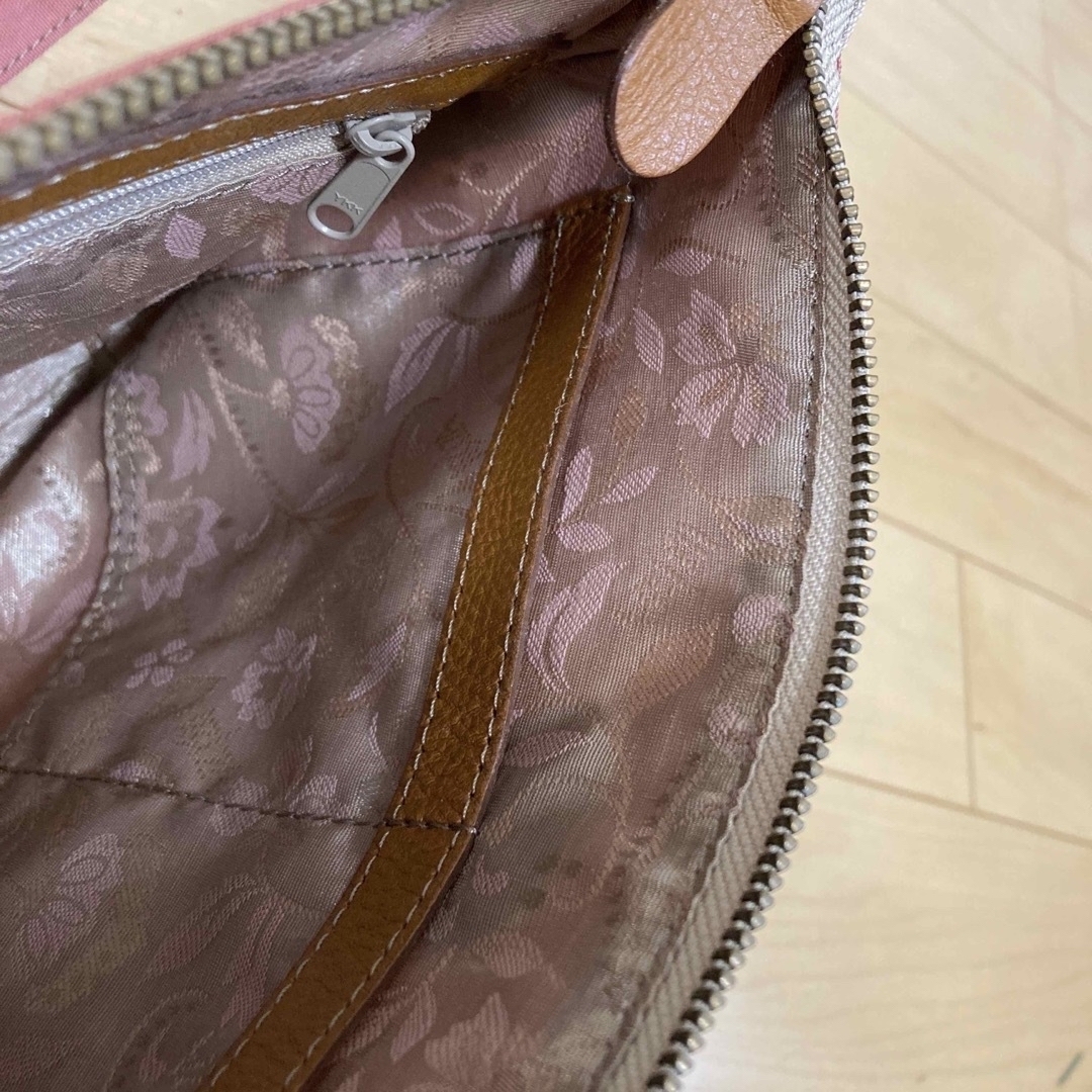 IBIZA(イビザ)のイビザ　ツーウェイ　レディース　手提げ　ポシェット　ハンドバッグ　ピンク レディースのバッグ(ショルダーバッグ)の商品写真