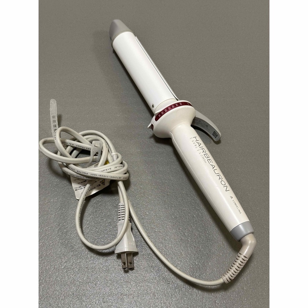 Lumiere Blanc(リュミエールブラン)の【HAIRBEAURON】34mm スマホ/家電/カメラの美容/健康(ヘアアイロン)の商品写真