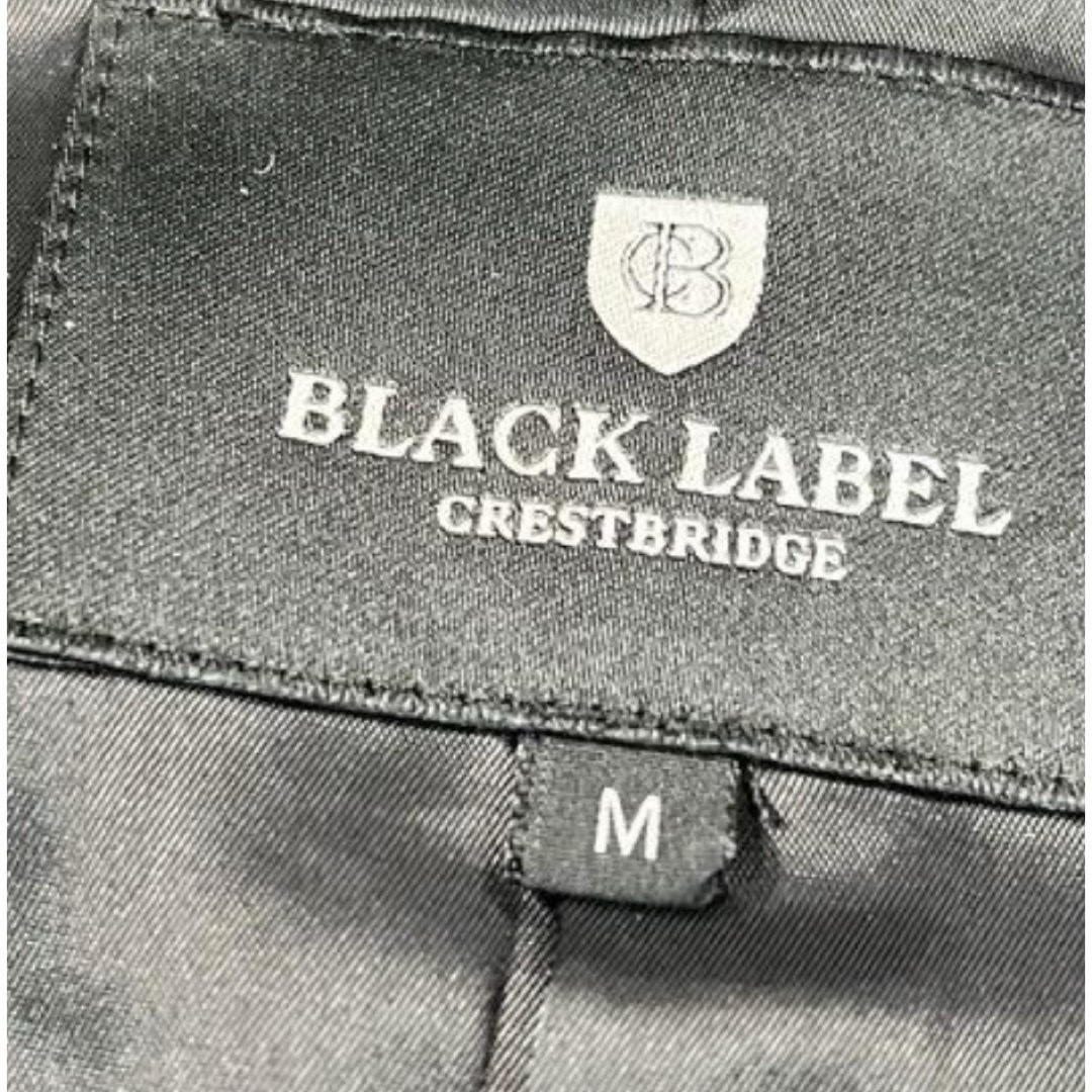 BURBERRY BLACK LABEL(バーバリーブラックレーベル)のブラックレーベルクレストブリッジ送料無料ボアジャケット　ノバチェック　Mサイズ メンズのジャケット/アウター(ブルゾン)の商品写真