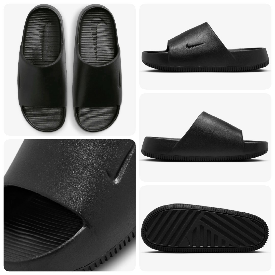 NIKE(ナイキ)の27cm Nike Calm Slide Black ナイキ カームスライド メンズの靴/シューズ(サンダル)の商品写真