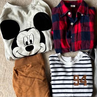 ベビーギャップ(babyGAP)のベビーギャップ　エイチアンドエム　男の子　まとめ売り(パンツ/スパッツ)