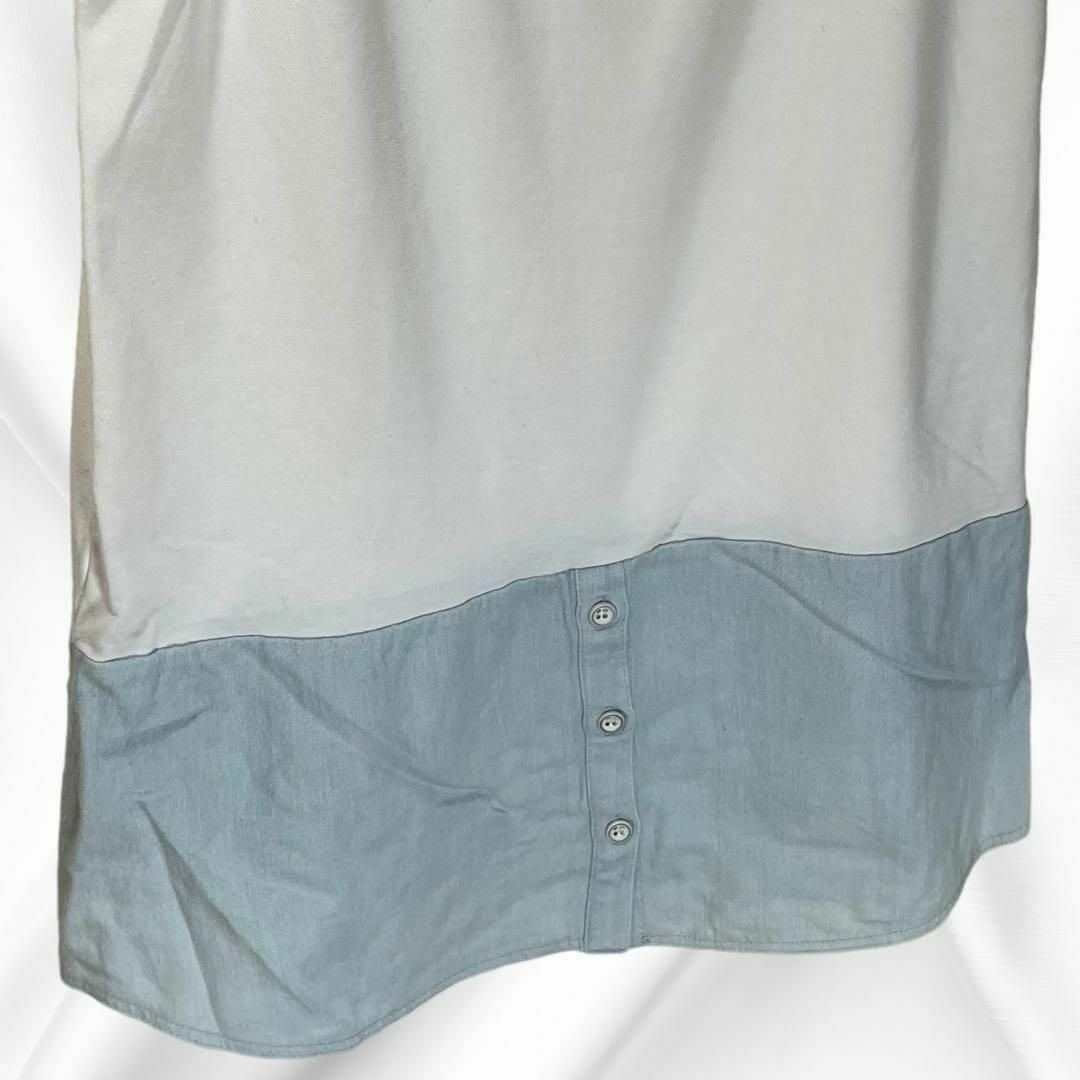 VICKY(ビッキー)のビッキー　インナーノースリーブドッキングシャツ　M　異素材切替 レイヤード レディースのトップス(タンクトップ)の商品写真