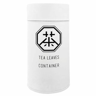 【在庫セール】南海通商 ロクサン 茶筒 WH サイズ:約φ7.5 H15.5 0(容器)