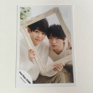 ヘイセイジャンプ(Hey! Say! JUMP)の知念侑李　有岡大貴　公式写真(アイドルグッズ)