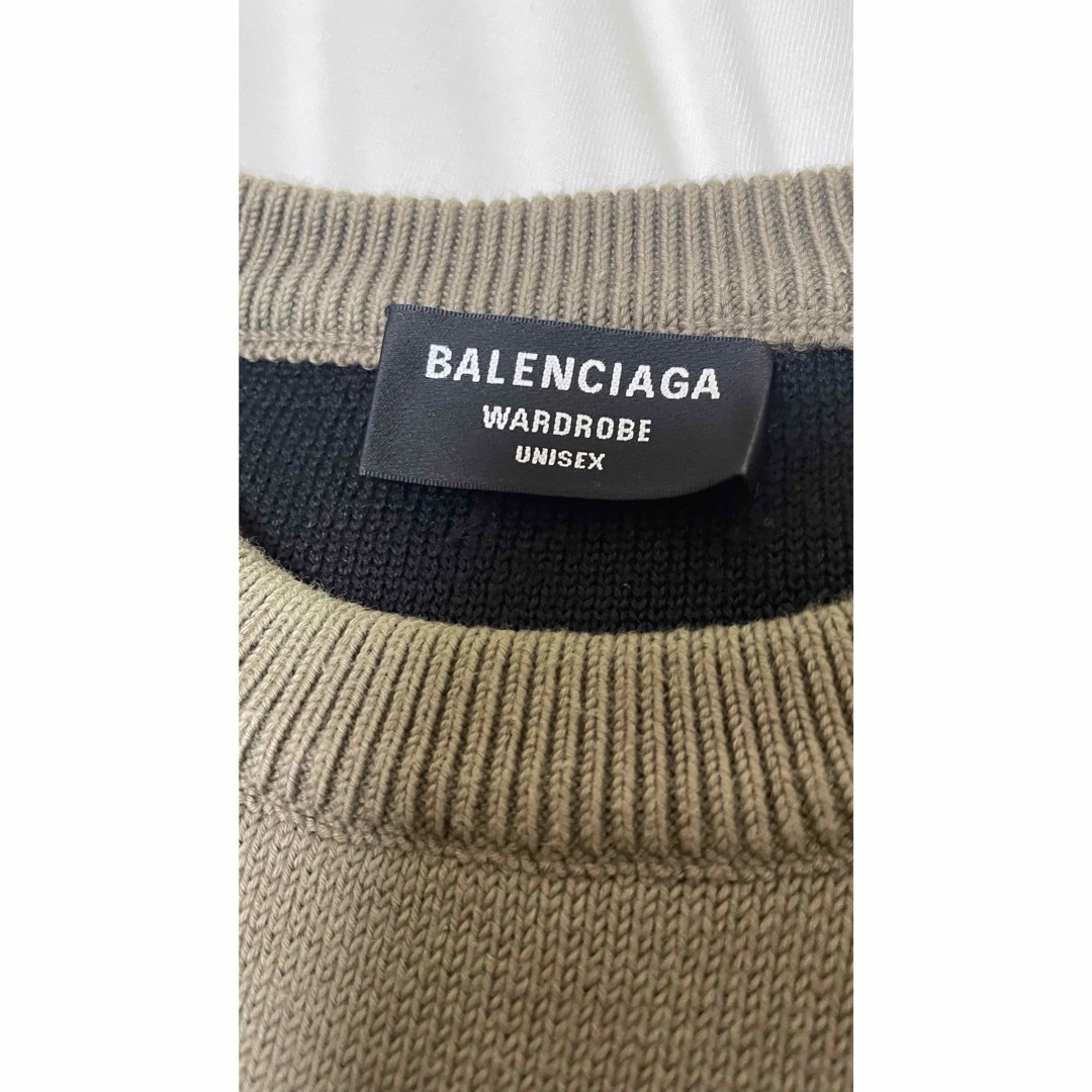 Balenciaga(バレンシアガ)のbalenciaga ロゴニット　セーター メンズのトップス(ニット/セーター)の商品写真