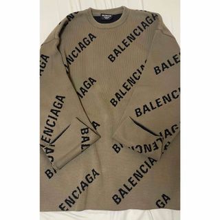 バレンシアガ(Balenciaga)のbalenciaga ロゴニット　セーター(ニット/セーター)