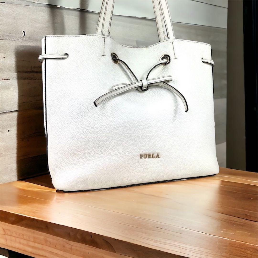 FURLA フルラ トートバッグ コスタンザ オフホワイト フルラ 純正/新品