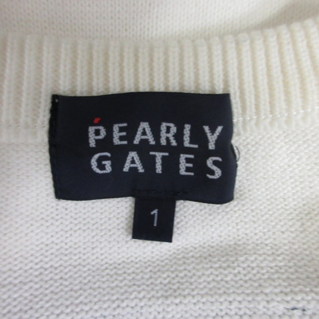 PEARLY GATES - パーリーゲイツ ゴルフウェア ロゴ ニット セーター