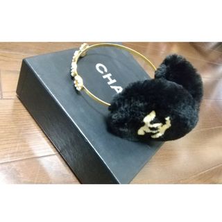 シャネル(CHANEL)のCHANELvintage シャネル イヤマフ 希少 レア  刻印あり(その他)