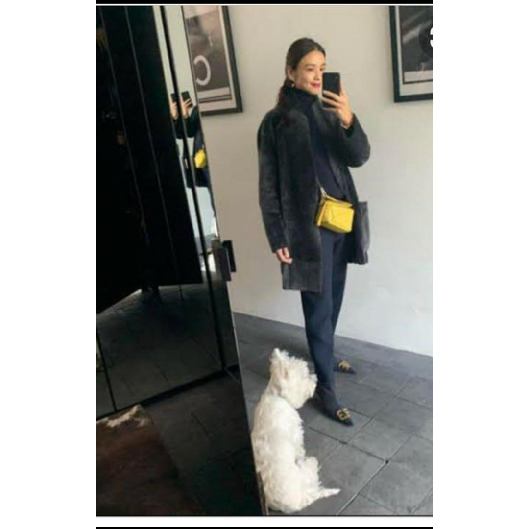 celine - セリーヌ ムートンコート滝沢眞規子の通販 by moon's shop celine - セリーヌ ムートンコート滝沢眞規子の通販 by moon's shop
