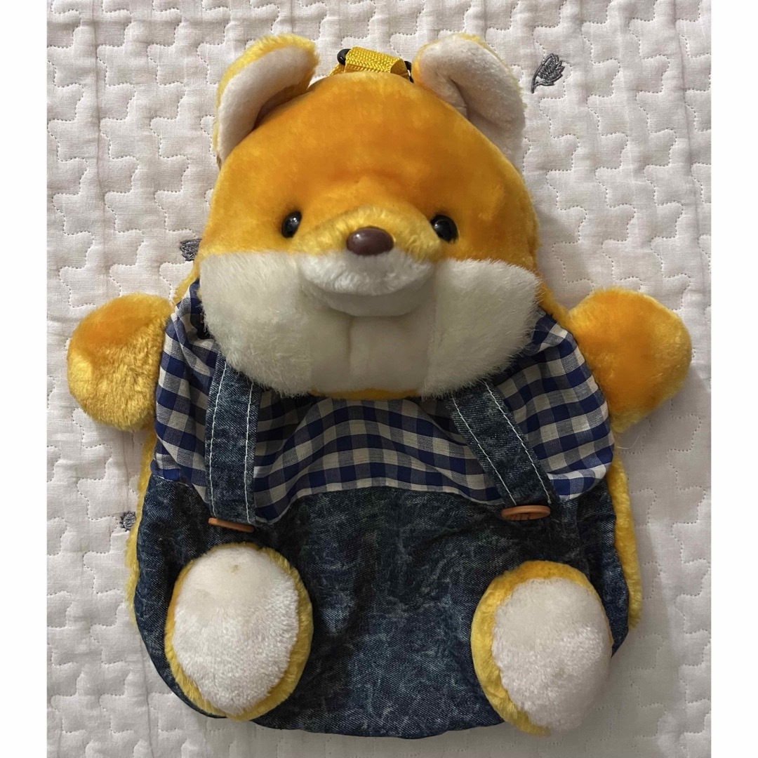 くまのぬいぐるみリュック🧸🦊 キッズ/ベビー/マタニティのこども用バッグ(リュックサック)の商品写真