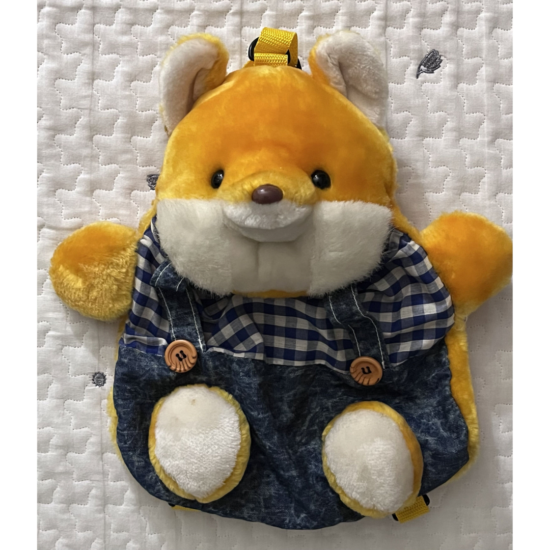 くまのぬいぐるみリュック🧸🦊 キッズ/ベビー/マタニティのこども用バッグ(リュックサック)の商品写真