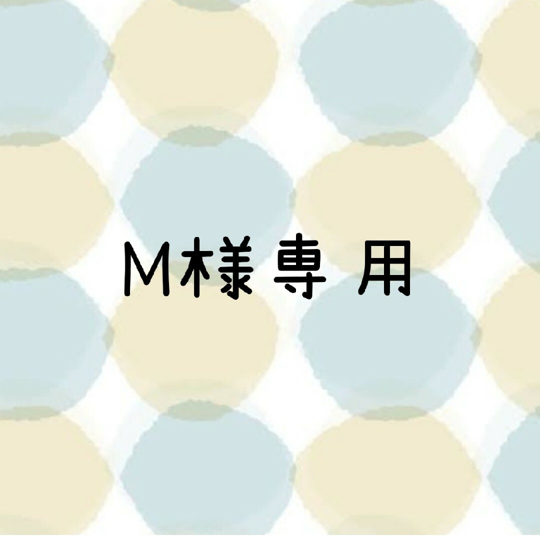 M様専用ページの通販 by さえずりの丘｜ラクマ