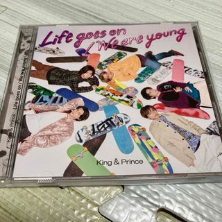 キングアンドプリンス(King & Prince)のLife　goes　on／We　are　young（通常盤　初回プレス限定）(ポップス/ロック(邦楽))