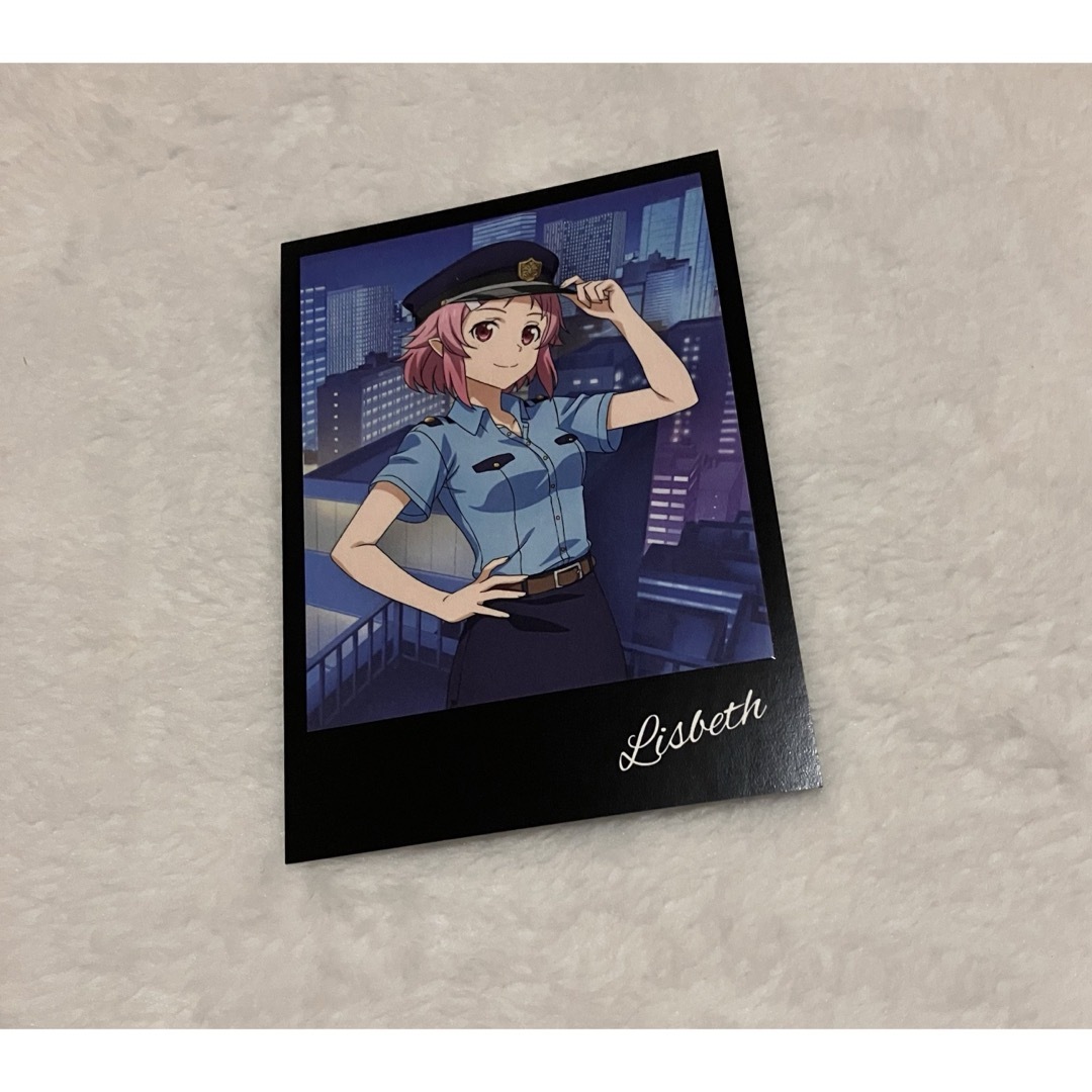 ソードアート・オンライン インスタントフォト風ブロマイド リズベット エンタメ/ホビーのアニメグッズ(カード)の商品写真
