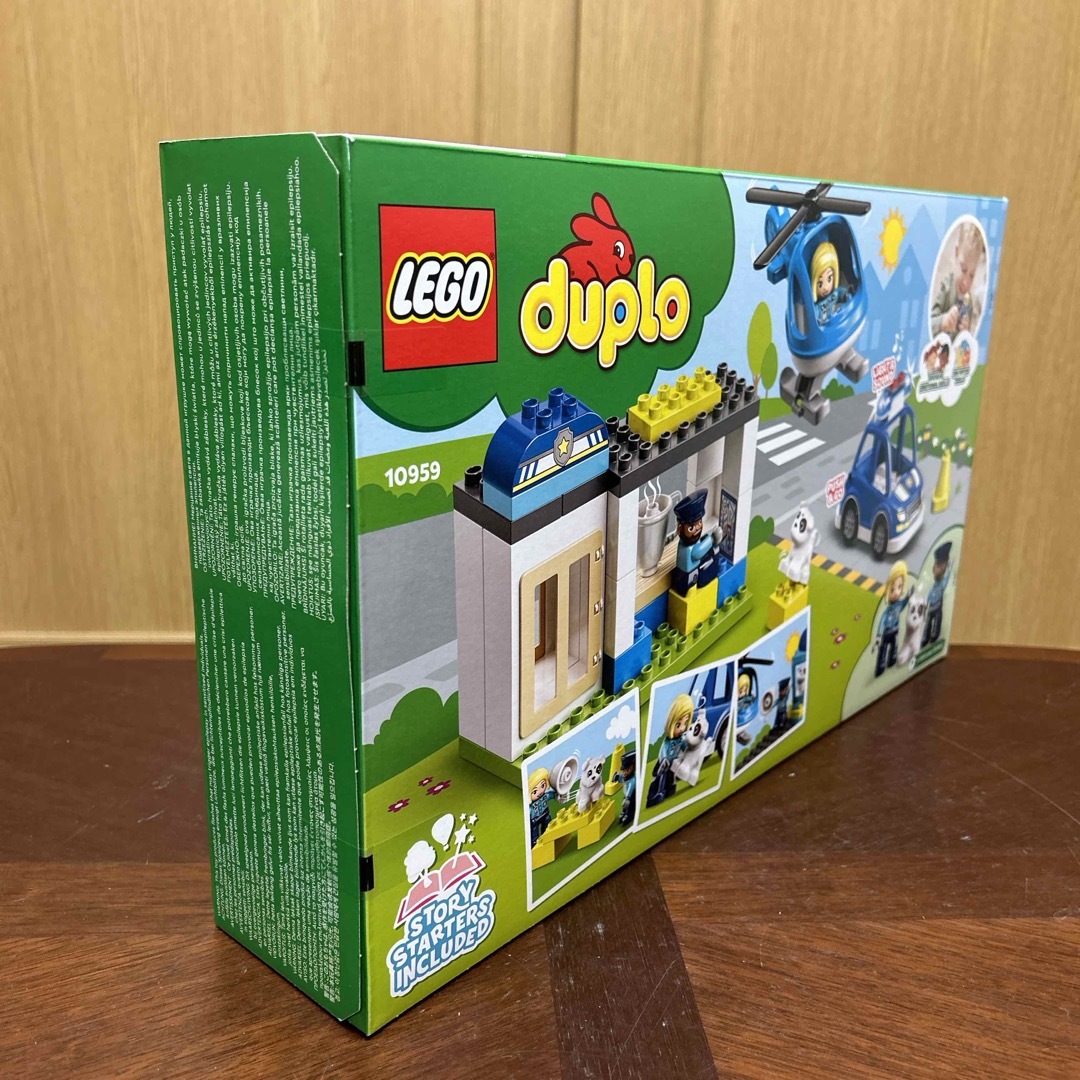 Lego(レゴ)のレゴ(LEGO) デュプロ デュプロのまち けいさつしょとヘリコプター 1095 キッズ/ベビー/マタニティのおもちゃ(積み木/ブロック)の商品写真