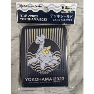 ポケモン(ポケモン)のwcs2023 ポケモン 横浜 新品未開封 デッキシールド ラプラス(カードサプライ/アクセサリ)