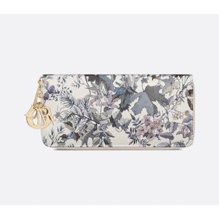 クリスチャンディオール(Christian Dior)の新品 ディオール LADY DIOR VOYAGEUR ウォレット フラワー(財布)